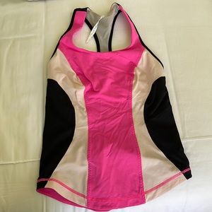 Lululemon Tank top pink and black